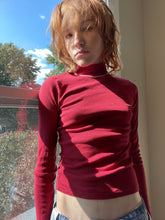 Load image into Gallery viewer, Brandy Melville red mock neck
